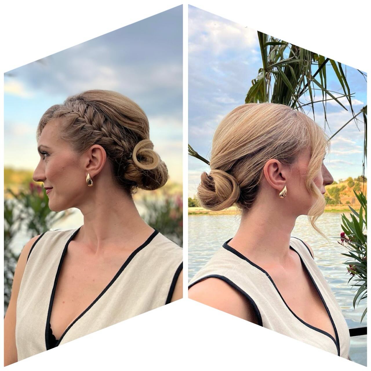 Hair coloring and highlights